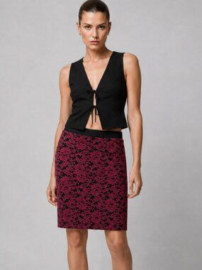 NWT Vintage NY Collection Lace Skirt